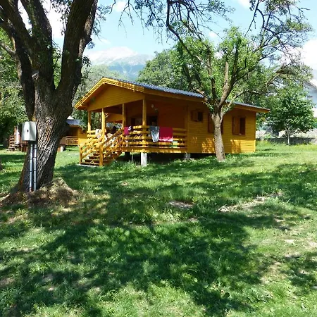 Camping, De Plein Air Les Cariamas Kamp alanı Chateauroux-les-Alpes
